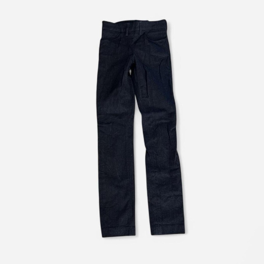 Navy slim denim acne jeans
